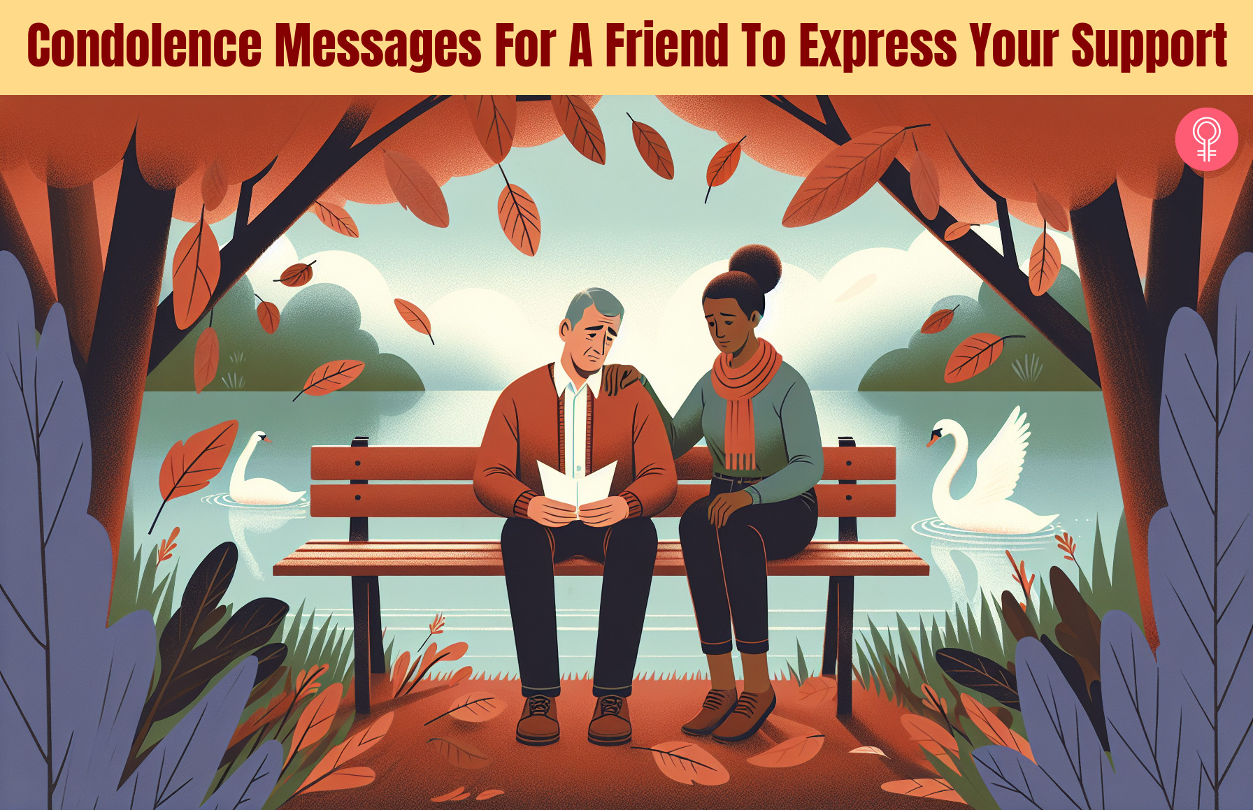 condolence message to a friend_illustration