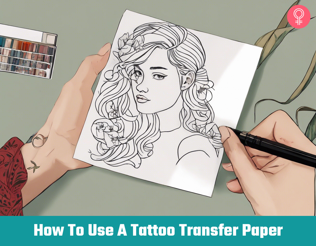 how to use tattoo transfer paper